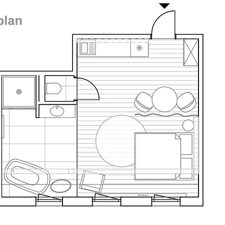 Zentrale 1-zimmer-ferienwohnung Mit Digitalem Check In *