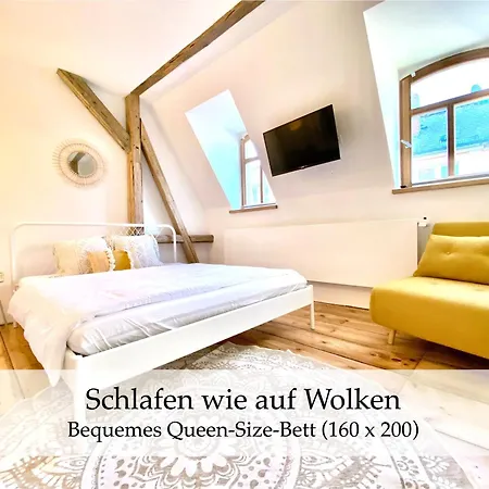 Zentrale 1-zimmer-ferienwohnung Mit Digitalem Check In Hof (Bavaria)