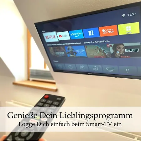 Zentrale 1-zimmer-ferienwohnung Mit Digitalem Check In *