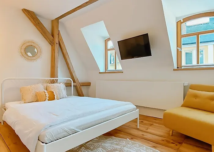 Gemuetliches Im Zentrum Von Mit Designer-wanne & 24h-check-in Appartement
