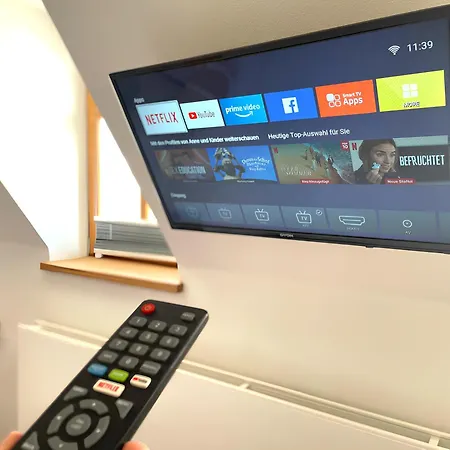 Zentrale 1-zimmer-ferienwohnung Mit Digitalem Check In * Hof